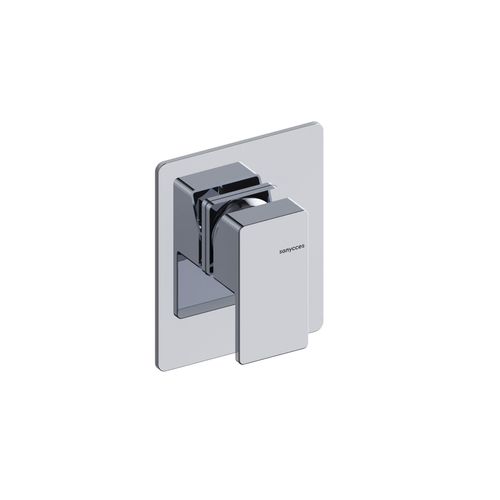 SANYCCES CUBO Unterputz Dusch-Brausebatterie mit Einbaukörper, chrom