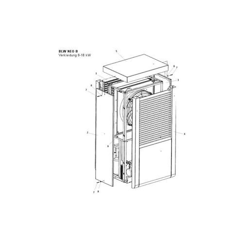 Brötje BLW NEO HB 12 B Hydrobox Inneneinheit für BLW NEO 12 B, wandhängend 7775542