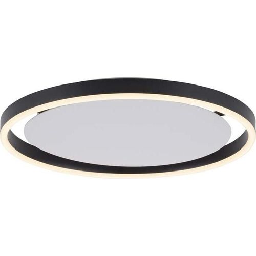 LED Deckenleuchte, anthrazit, dimmbar, D 39,3 cm