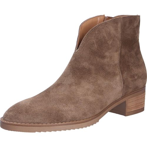 Gabor Stiefellette 75.512.14, Dreamvelour (Velourleder), farro (braun), Wechselfußbett, Best Fitting 41