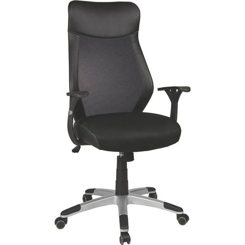 Chefsessel ></noscript>Niko< Netzrücken, ergonomisch, schwarz - 65x113x65cm (BxHxT)