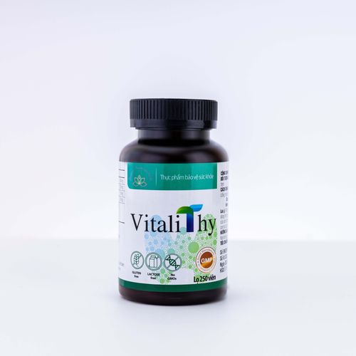 Natürlicher Schilddrüsen-Extrakt (NDT) VitaliThy 250 Kapseln