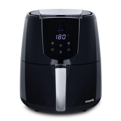 Heißluftfritteuse 4L FRY800, 7 Kochprogramme, Schwarz