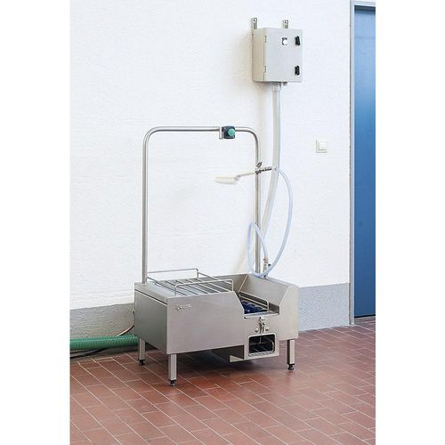 Heute NEPTUN SC1 Nass-Sohlenreinigungs-Maschine, mit Handwaschbürste, silber