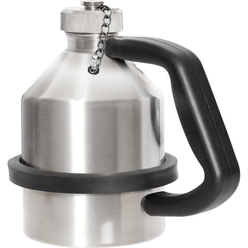 Edelstahl-Sicherheitsbehälter, mit Schraubkappe und Erdungsanschluss, Volumen 1 l kaiserkraft