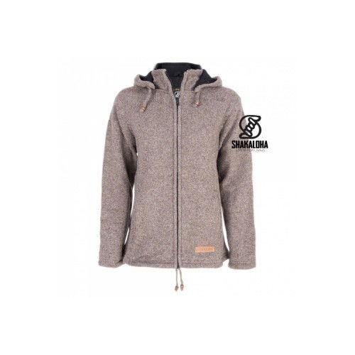 Shakaloha Crawford Ziphood Women light brown - Größe L 11813018300030