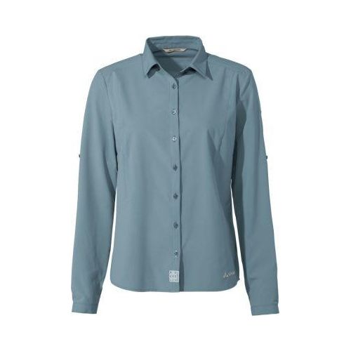 VAUDE Womens Rosemoor LS Shirt IV nordic blue - Größe 40 Damen 45549