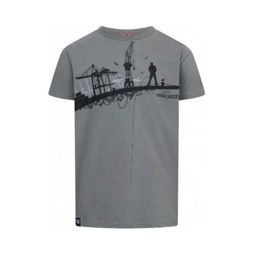 Derbe T-Shirt Hafenschiffer lava smoke - Größe S M04TSHafenschiffer