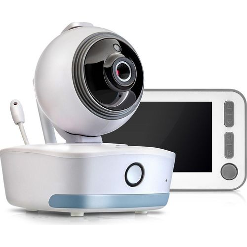 Reer BabyCam XL 80440 Video-Babyphone mit Nachtsichtkamera und Bewegungserkennung