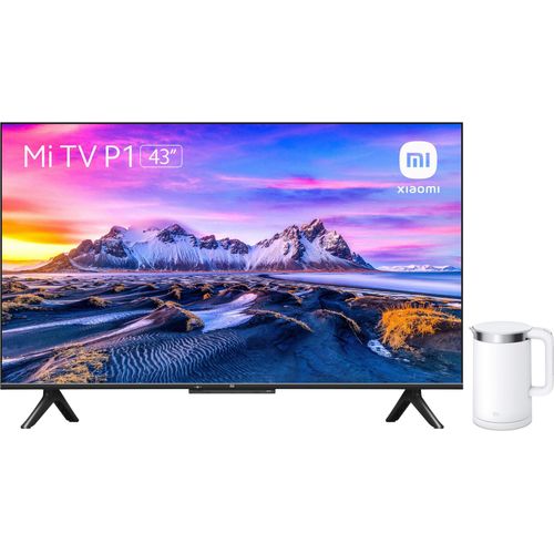 Xiaomi P1 43 Zoll TV LED-Fernseher 109 cm/43 Zoll, 4K Ultra HD, Android TV & Mi Smart Wasserkocher Pro