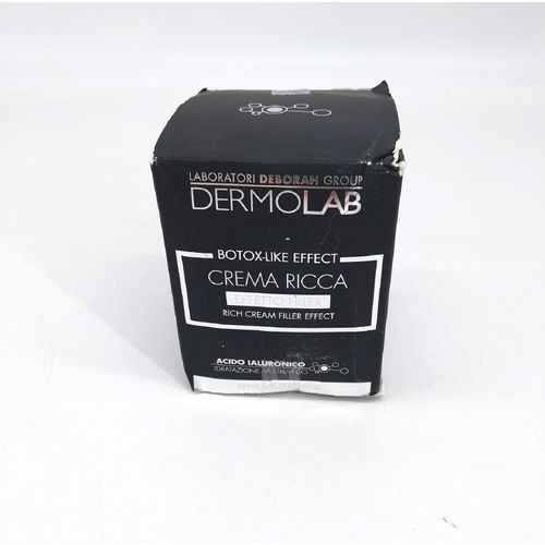 Dermolab Rich Filler Effect Botox-Like Effect Face Cream for Women with Hyaluronic Acid and Vitamin B3 50ml