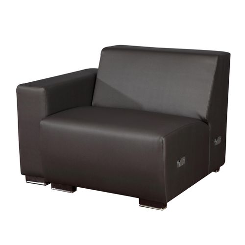 Komfortable SOUNDGARDEN Wohnlandschaft in Lederoptik