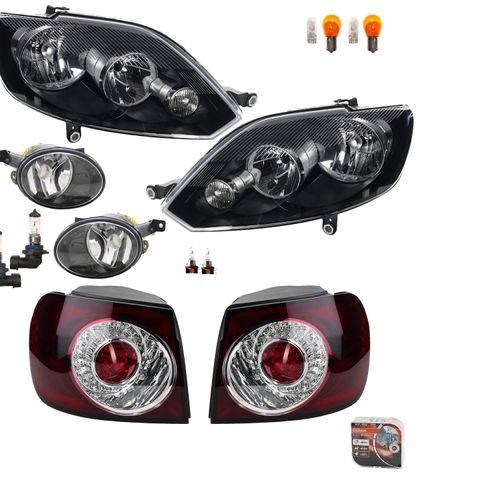 Johns, Scheinwerfer Heckleuchten Nebel Osram Night Breaker Laser passend für VW Golf l+r 5M1941005G 5M1941029G 5M1941006G 5M1941030G 5K0941700 5K09417