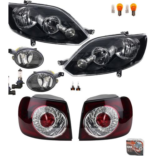 Johns, Scheinwerfer Heckleuchten Nebel Osram Night Breaker Laser passend für VW Golf LR 5M1941005G 5M1941029G 5M1941006G 5M1941030G 5K0941700 5K094170