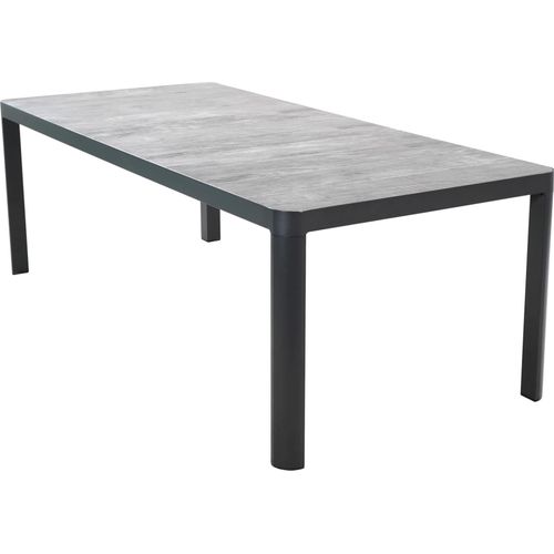 Tisch - 220x100x74 cm - Aluminium - Keramiklatten