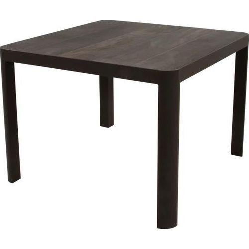 Tisch - 100x100x74cm - Anthrazit - Aluminiumgestell