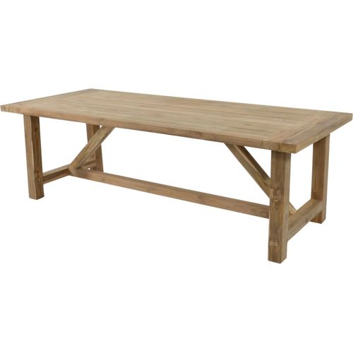 Tisch - Castle - 240x100x76 cm - Recyceltes Teakholz - Country Design