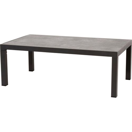 Tisch - 120x70x43 cm - Aluminium - Keramikplatte