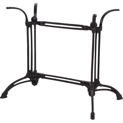 Gusseisensockel - Rechteckig - 82x50x70 cm - Für Bleche 72x40 cm