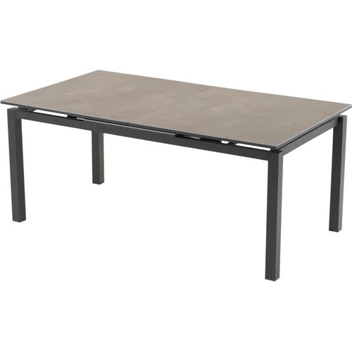 Ausziehtisch - 180/240x100 cm - Aluminium - SPC Tischplatte