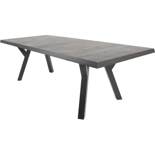 Tisch - 243x103x74 cm - Aluminium - Keramiklatten