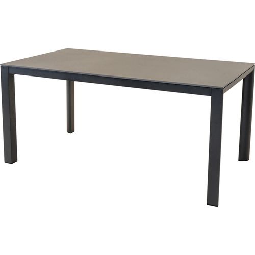 Tisch - 160x90 cm - Aluminium - 11 mm Sinterstein