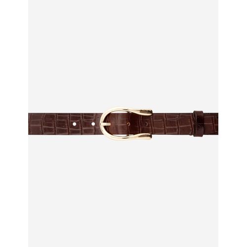 Brax Damen Gürtel Style DAMENGÜRTEL brown, dunkelbraun, Gr. 100