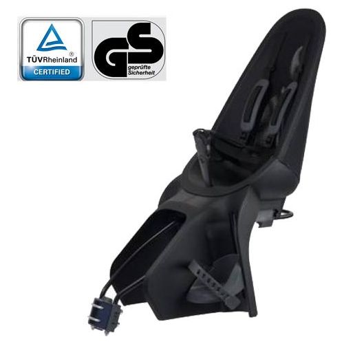 Qibbel fahrradsitz hinten Air Q950 Junior Rahmenbefestigung schwarz