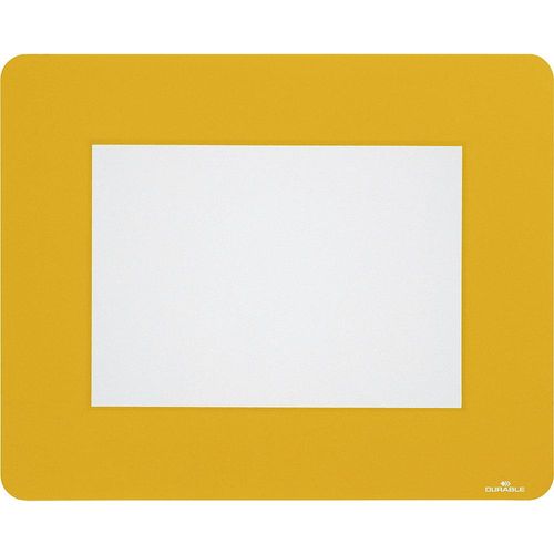 Bodenmarkierungsfenster, ablösbar, gelb, VE 10 Stk, A5 kaiserkraft