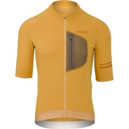 Agu Gravel Venture Kurzarm-radtrikot Gelb S Mann Gelb S