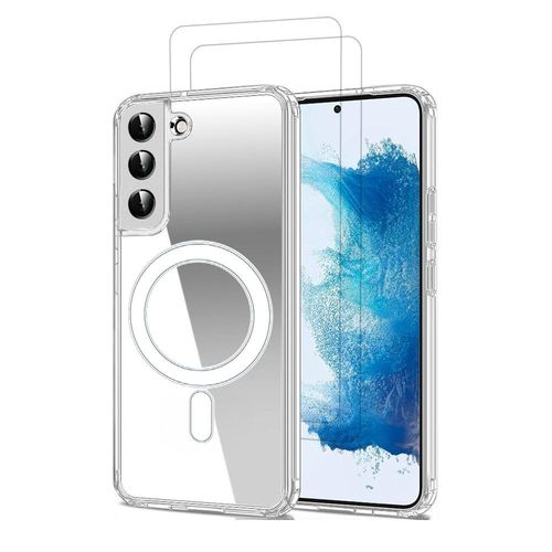Hülle Galaxy S22 und 2 schutzfolien - TPU - Transparent