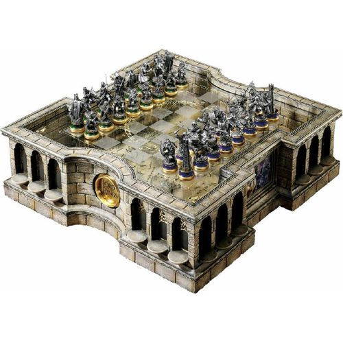 Noble Collection Der Herr Der Ringe Deluxe Schach Brettspiel One Size