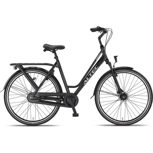 Altec Cityräder Damen Omega Plus 28 Zoll 50 cm Damen 7G Rollerbrakes Mattschwarz