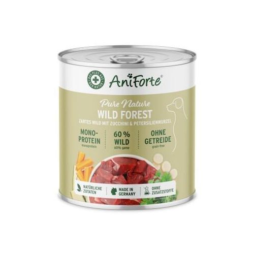 AniForte Nassfutter WildForest Wild mit Zucchini 6x800 g