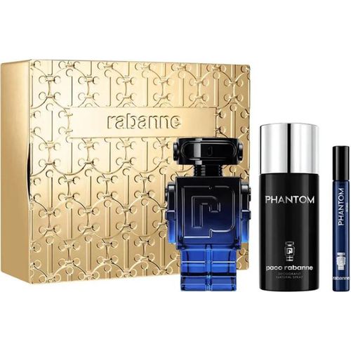 Paco Rabanne Phantom Intense Eau De Parfum Spray 100ml Set 3 Artikel
