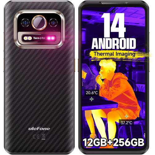 Ulefone Armor 25T 4G Outdoor Smartphone Wärmebild-Nachtsicht MTK G99 12GB+256GB Outdoor Handy, 64MP+32MP, 6,78”FHD+ Android 14 NFC/OTG/GPS/FM/IP68