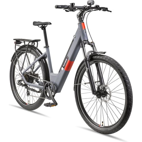 Telefunken City SUV E-Bike | Elektrofahrrad 27,5 Zoll | Heckmotor| 7-Gang Kettenschaltung | 468 Wh Akku | Pedelec