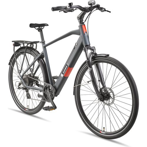 Telefunken Trekking E-Bike | Elektrofahrrad 28 Zoll | 8-Gang Kettenschaltung | Heckmotor 250W | 417,6Wh Akku | Pedelec