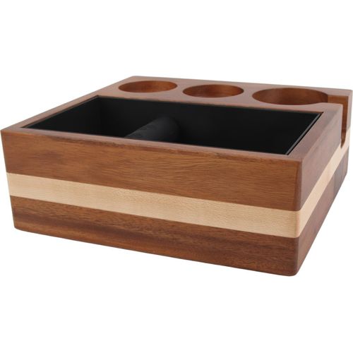 Coffee Knock Box Coffee Filter Tamper Holder Portafilter Stand for Home Kitchen Cafe For 58mm Handle