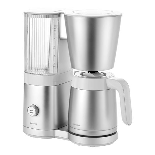 ZWILLING Enfinigy Filterkaffeemaschine, 1,25 l, Silber-Weiß Image