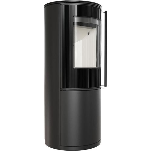 Kaminofen aus Stahl KRATKI SVEN Ø 150 7 kW mit Türfeder