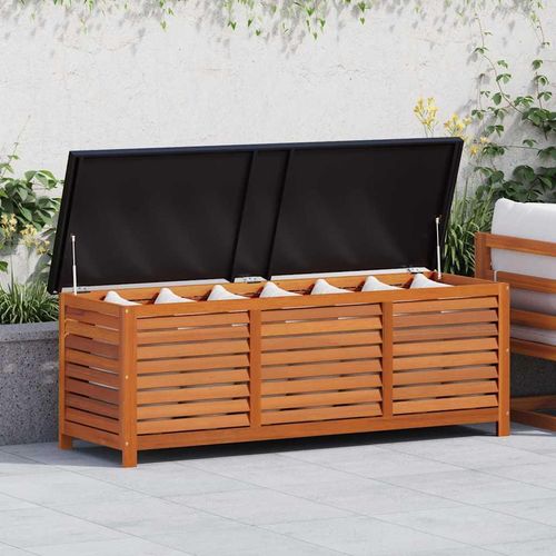 Gartenbox 150x50x55 cm Eukalyptus Massivholz