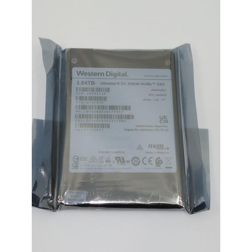 Western Digital Ultrastar DC SN640, 3840 GB, 2.5\, 3100 MB/s