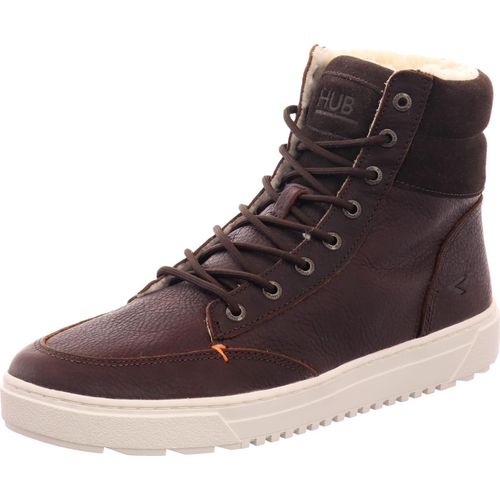 Hub Sneaker High Herren 31343635353834 Braun 41 EU