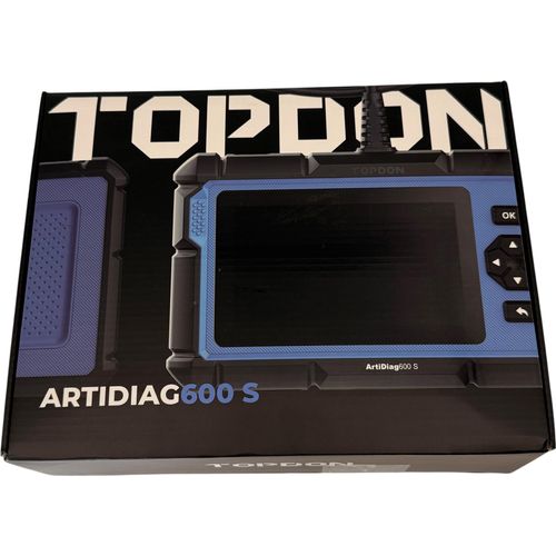 TOPDON AD600S OBD2 Diagnosegerät Auto,4 Systemdiagnosen für ABS SRS Motor und Getriebe, 9 Servicefunktionen für Öl/BMS/ABS/DPF/TPMS/SAS/Bremsen-Resets/Drosselklappenanpassung/Injektorcodierung