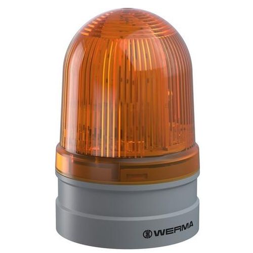 WERMA Signalleuchte Midi TwinFLASH 12/24VAC/DC YE Gelb 12 V/DC