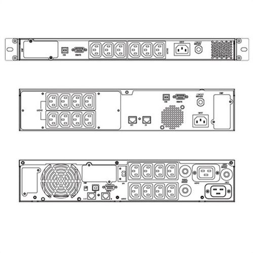 ROLINE LineSecure III 1500R - Line Interaktive USV, 19