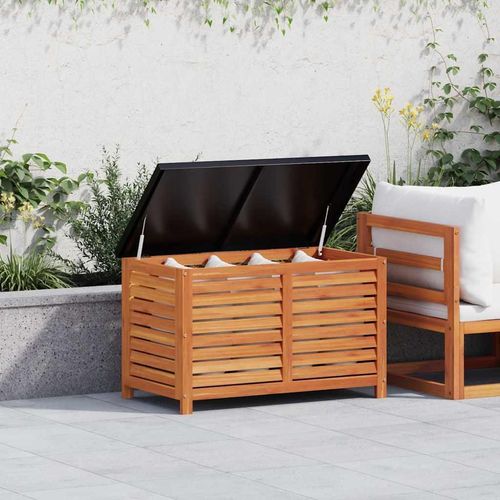 vidaXL Gartenbox 90x48x55 cm Massivholz Eukalyptus