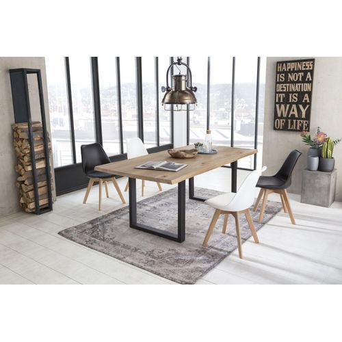 Tisch 120x80 Wildeiche Esstisch Küchentisch Speisetisch Wohnzimmer Esszimmer