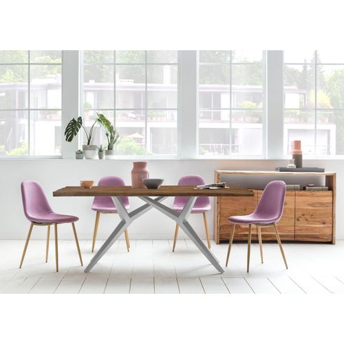 Tisch 160x90 Teak Holztisch Küchentisch Speisetisch Esstisch Esszimmer